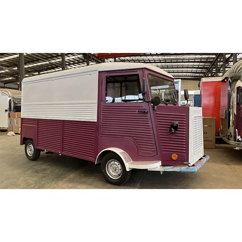 Camion de restauration de style H-Van vintage