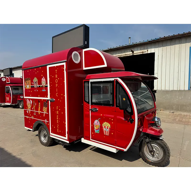Chariot présentoir pour crème glacée et gelato