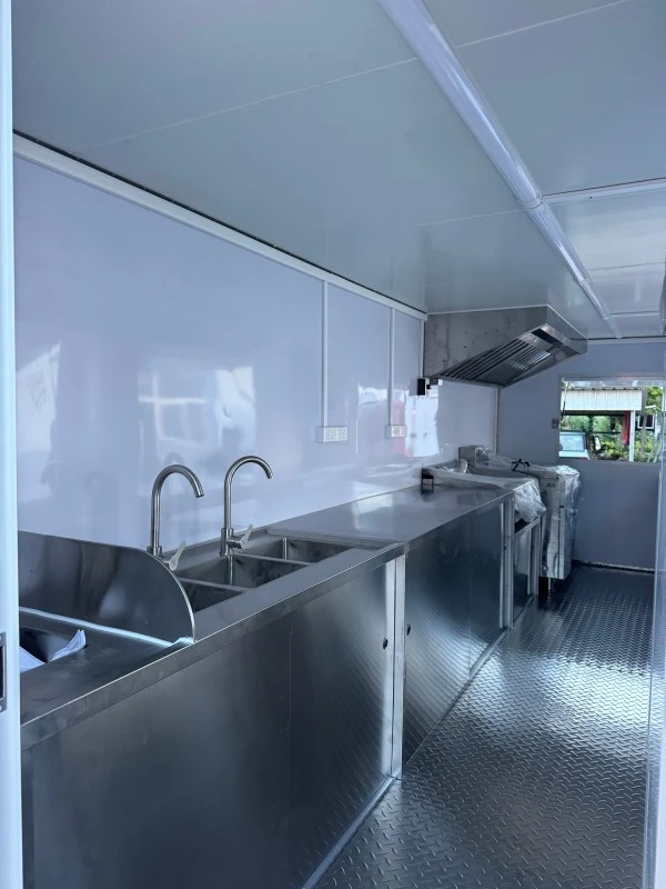 Multi Window Square Vending Trailer