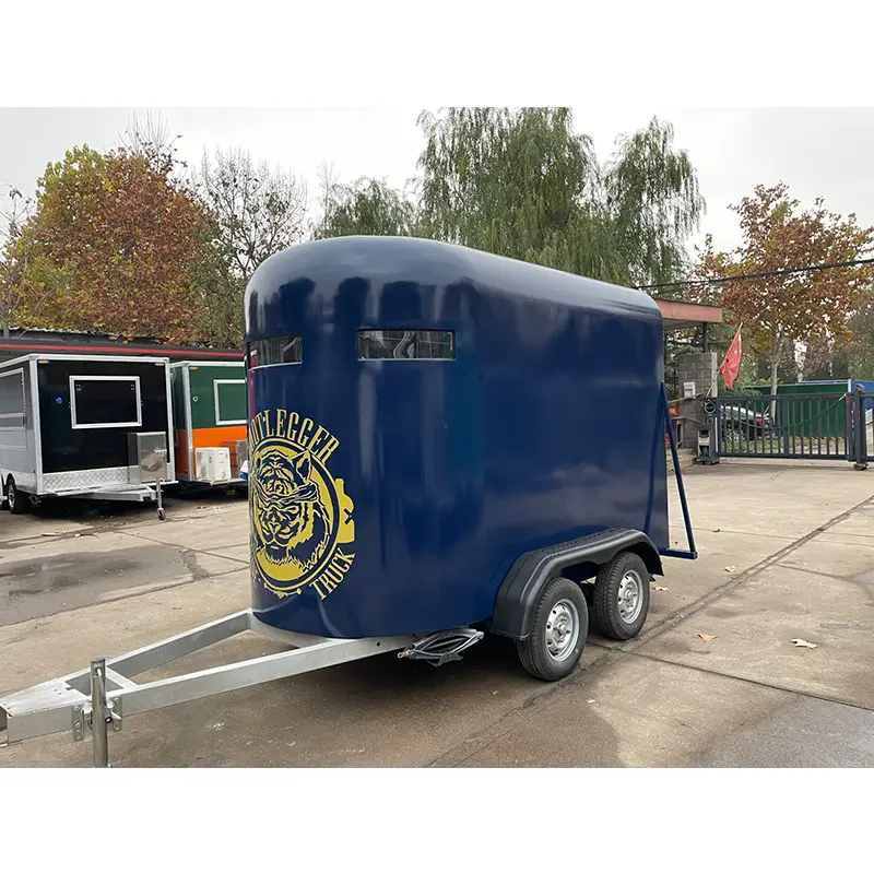 Remorque de bar mobile vintage Horse Box