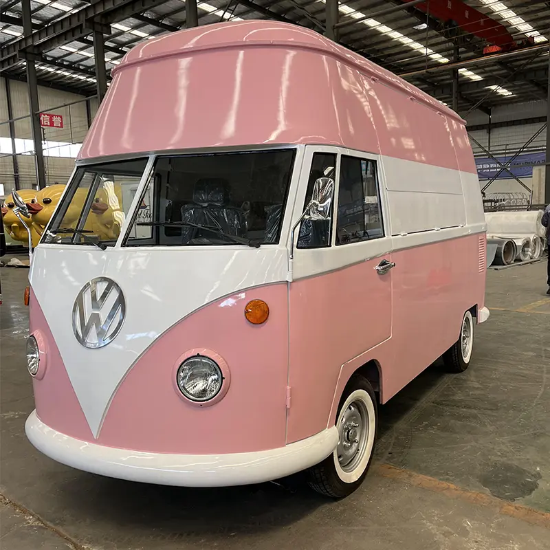 Camion de nourriture de style bus classique